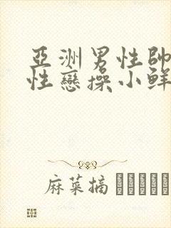 亚洲男性帅哥同性恋操小鲜肉逼封面
