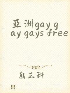 亚洲gay gay gays free