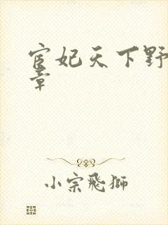 宦妃天下野泉篇章