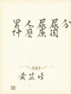 男人尿尿分叉是什么原因封面