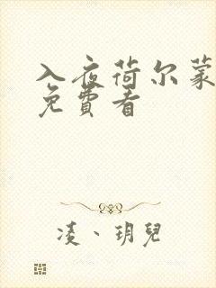 入夜荷尔蒙电影免费看