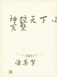 神控天下 小说完整