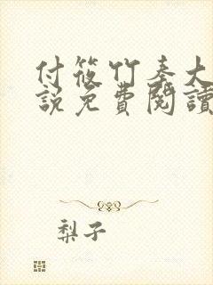 付筱竹秦大爷小说免费阅读全文