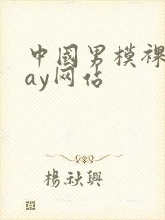 中国男模裸男gay网站