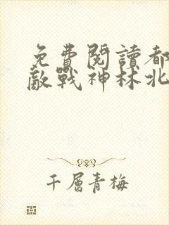 免费阅读都市无敌战神林北封面