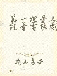 第一次爱人免费观看电视剧全集高清