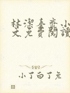 林洁秦齐小说全文免费阅读最新章节