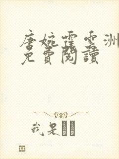 唐婉霍云洲全文免费阅读封面