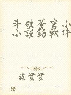 斗破苍穹小说看小说的软件