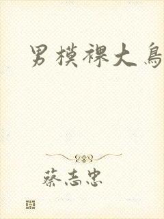 男模裸大鸟封面