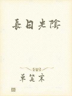 长日光阴封面