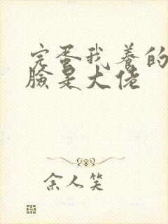 完蛋我养的小白脸是大佬