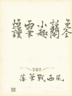 燥雨小说免费阅读笔趣阁全文