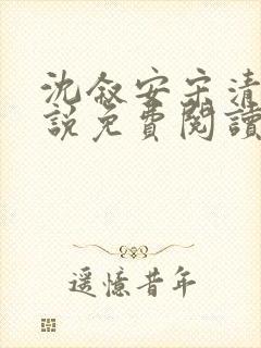 沈叙安宋清雪小说免费阅读最新章节