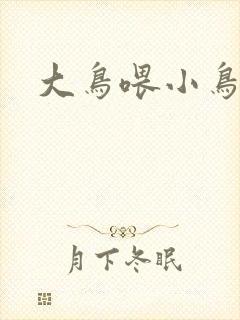大鸟喂小鸟