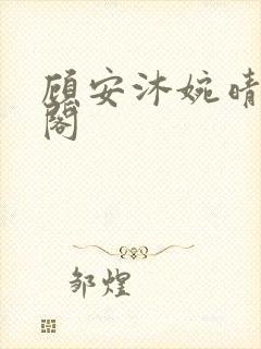 顾安沐婉晴笔趣阁