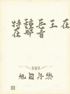 特种兵王在山村在哪看