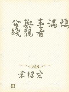 公与丰满熄4在线观看封面