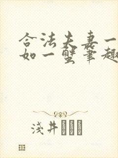 合法夫妻一蟹不如一蟹笔趣阁封面