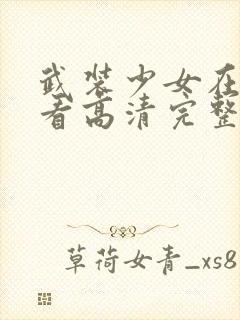 武装少女在线观看高清完整版免费动漫封面