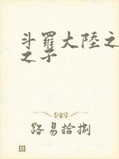 斗罗大陆之七怪之子封面