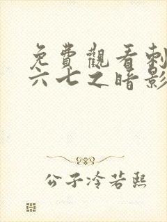 免费观看刺客伍六七之暗影宿命