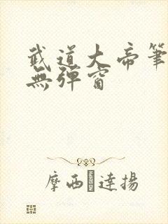 武道大帝笔趣阁无弹窗