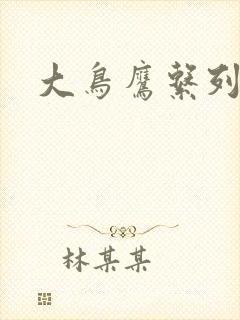 大鸟鹰系列封面