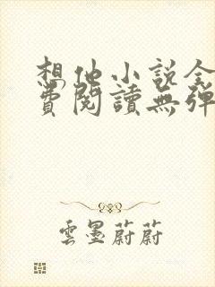 想他小说全文免费阅读无弹窗封面