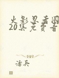 火影忍者国语720集免费看