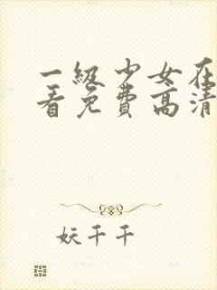 一级少女在线观看免费高清电视剧封面