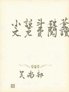 小说斗破苍穹全文免费阅读笔趣阁