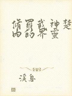 修罗武神楚枫体内的界灵