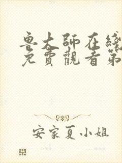 鲁大师在线观看免费观看第一季电视剧