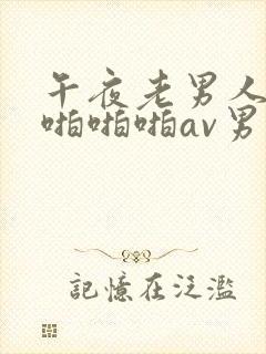 午夜老男人高潮啪啪啪av男同一区