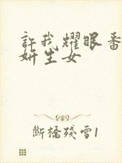 许我耀眼番外许妍生女