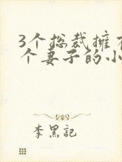 3个总裁拥有一个妻子的小说