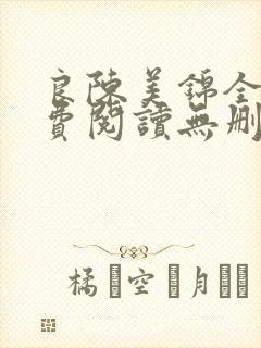 良陈美锦全文免费阅读无删减笔趣阁