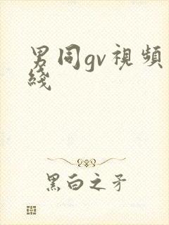 男同gv视频在线