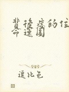 背后痣的位置与命运图