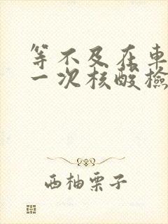 等不及在车里做一次核酸检测