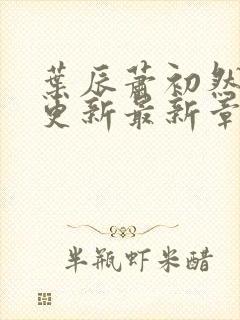 叶辰萧初然刚刚更新最新章节列表是