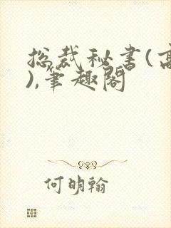 总裁秘书(高干),笔趣阁