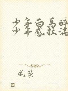 少年白马醉春风少年感拉满封面