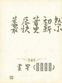 叶辰萧初然最新最快更新小说