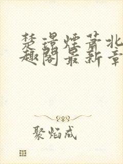 楚璟烟萧北墨笔趣阁最新章节更新