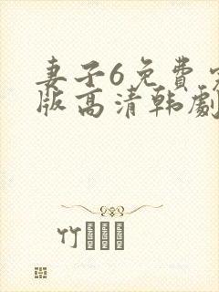 妻子6免费完整版高清韩剧在线播放封面