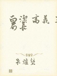 白洁 高义 王局长