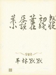 叶辰萧初然有声小说在线收听封面