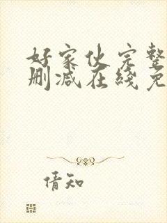 好家伙完整版未删减在线免费观看